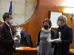 El ayuntamiento de Murchante homenajea al médico Manuel Sandúa Acto de homenaje al médico Manuel Sandúa