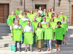 La V Marcha contra el Cáncer volverá a llenar de verde las calles de Tudela el próximo 9 de octubre