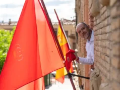 Cohete de las Fiestas de Fitero 2026 en honor a la Virgen de la Barda