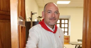 Miguel Aguirre: «En este cohete van a estar las manos de mis compañeros, mi familia y mis amigos»