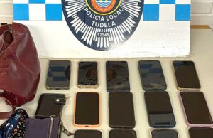 Quince jóvenes «olvidan» sus móviles al huir de un botellón en Tudela