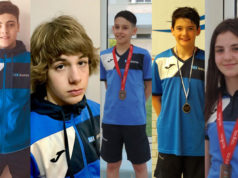 Los nadadores de la SDR Arenas Gonzalo Calvo, Marcos Álvarez, Jaime Escribano, Raúl Ochoa y Lucía Esquitino representarán a Navarra en el Campeonato de España de Natación por selecciones autonómicas