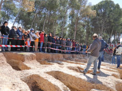 La necrópolis de Torre Monreal despierta gran interés entre la ciudadanía