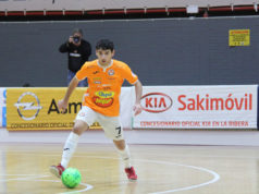Nil Closas: “Han sido semanas atípicas en las que hemos trabajado con intensidad para intentar mejorar esas cosas que no estábamos haciendo bien” Nil Closas, jugador del Aspil-Jumpers Ribera Navarra FS
