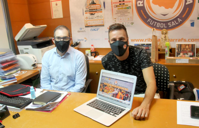 NUEVA IMAGEN WEB RIBERA NAVARRA El Ribera Navarra FS ha presentado su nueva página web