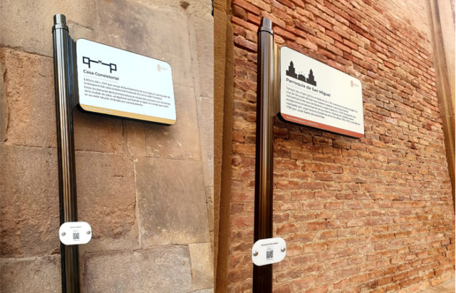 La nueva señalización del patrimonio histórico moderno de Corella