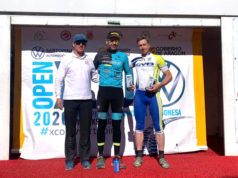 Tito Espada en el podium de Zaragoza, líder del OPEN DE ARAGÓN M-50