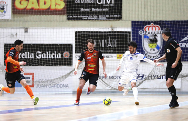 O'Parrulo-Ferrol-Aspil-Jumpers-Ribera-Navarra-Futbol-sala El Aspil Jumpers Ribera Navarra de Fútbol Sala se impone al O'parrulo de Ferrol por 6 goles a 1