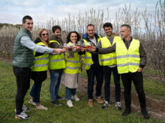 La IG Pacharán Navarro homenajea en Peralta a jóvenes agricultores y agricultoras Pacharán