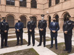 Toma posesión el nuevo Jefe de la Comisaría de la Policía Nacional de Tudela Acto de toma de posesión del nuevo Jefe de la Comisaría Local de la Policía Nacional de Tudela