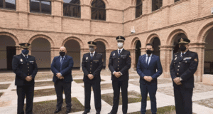 Acto de toma de posesión del nuevo Jefe de la Comisaría Local de la Policía Nacional de Tudela