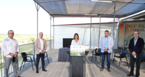 Presentación del proyecto Ribera Sur el pasado agosto