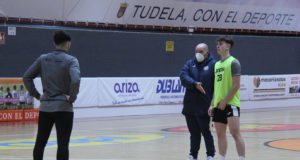 Entrenamiento el Aspil Jumpers Ribera Navarra FS