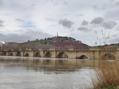 Puente de Tudela sobre el río Ebro