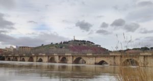 Puente de Tudela sobre el río Ebro