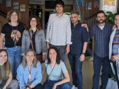 Profesores italianos en el IES Valle del Ebro