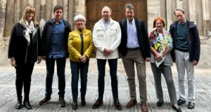 El Patronato de Fundación Caja Navarra en Tudela