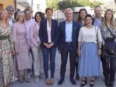 El PSN-PSOE arropa a Manolo Domínguez en su camino hacia la alcaldía de Arguedas