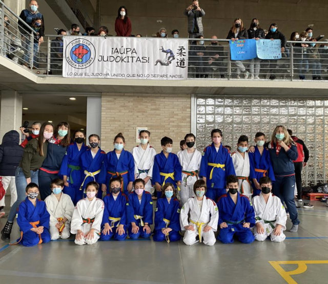 Primera Fase del campeonato Navarro de judo de categoría Alevin 02 Judo Club Ribera Navarra