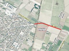 La carretera de Cortes que enlaza con Aragón ampliará su calzada hasta los 8 metros para facilitar la circulación, especialmente de camiones