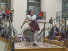 La biblioteca de Tudela acogió el monólogo “El Quijote, lo que no contó Miguel” El Quijote