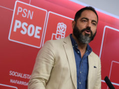 Ramón Alzórriz, Portavoz del PSN-PSOE en el Parlamento de Navarra