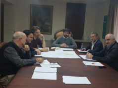 Reunión para conocer cómo avanza el proyecto de regeneración de la zona de Horno Coscolín