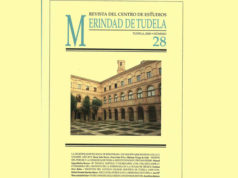 Portada de la revista del Centro de Estudios Merindad de Tudela 2020
