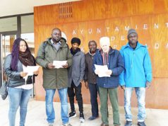 Colectivo de Senegaleses de la Ribera, Médicos del Mundo, Papeles y Derechos Denontzat y SOS Racismo Nafarroa