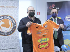 Grupo Apex renueva su patrocinio con el Ribera Navarra FS Aspil Jumpers