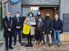 “El Niño” tocó en Buñuel, Cortes y Fustiñana Entrega de uno de los premios de la campaña de navidad Este año El Niño toca en la Ribera Sur