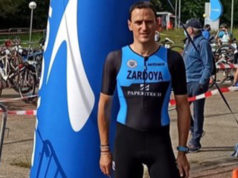 Rodrigo Zardoya, del SDR Arenas Triatlón