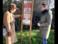 Tudela señaliza y coloca paneles informativos en «Ruta del agua» Ruta del agua