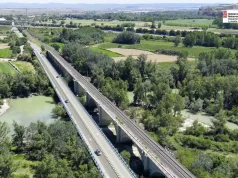El puente de Marcilla contará con un nuevo carril para mejorar la conectividad entre ambas márgenes del río Aragón