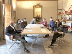 La consejera Esnaola visita en Tudela el Museo Muñoz Sola y se reúne con el patronato de la Fundación María Forcada