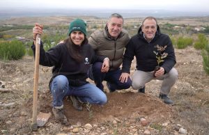 La Vuelta y Land Life cierran la segunda edición de ‘Puertos y Bosques’ con la plantación de 1.000 árboles en Sendaviva Puertos y Bosques Sendaviva