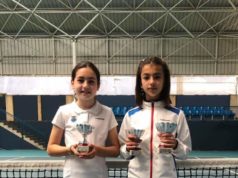 campeonas de Navarra Alevín de Tenis