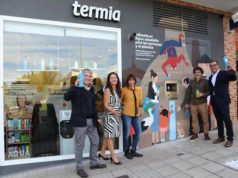 Termia inaugura su fuente pública inteligente de agua microfiltrada Termia