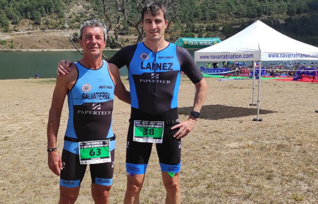 Triatlon-Nagore-(1) Eduardo Lainez y Agustín Salvatierra, del SDR Arenas