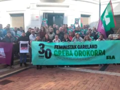 ELA reúne a su militancia de la Ribera de cara a la Huelga General Feminista Huelga General Feminista