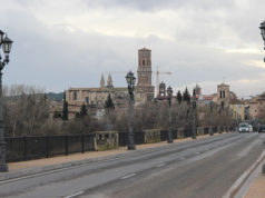 Puente sobre el río Ebro en Tudela