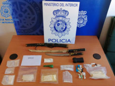La Policía Nacional desmantela un punto de venta de droga en Tudela