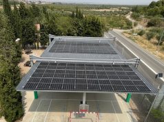 Tulebras se hace sostenible con la instalación de placas solares Tulebras