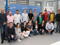Reconocimiento a los alumnos de la UPNA que han participado en el proyecto de buceo adaptado