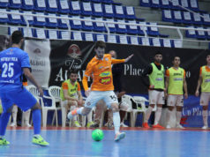 Un momento del encuentro entre el Viña Albali Valdepeñas y el Aspil Jumpers