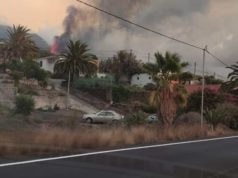 Un matrimonio de Tudela, testigo de la erupción del volcán de La Palma volcán La Palma