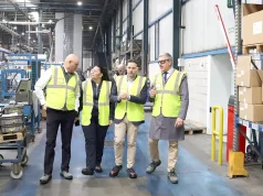 El alcalde y la concejala de Industria visitan la empresa Icer Brakes de Tudela para conocer su actividad y sus necesidades
