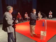 Milagro rinde homenaje a Alfredo Hernández Oscoz, secretario del Ayuntamiento durante 40 años