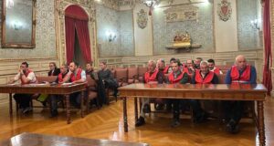 Agricultores de Montes de Cierzo y Valdetellas en el pleno