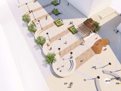 El Ayuntamiento de Tudela y los copropietarios de los garajes de Sancho VII El Fuerte firman un convenio para eliminar barreras arquitectónicas en la plaza